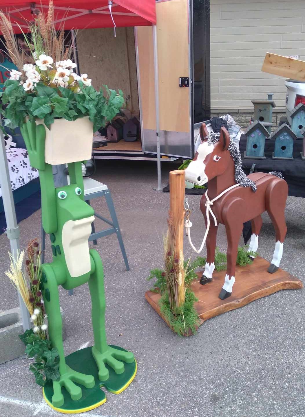 Grenouille et cheval